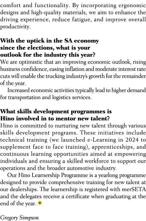 comfort and functionality. By incorporating ergonomic designs and high quality materials, we aim to enhance the drivi...