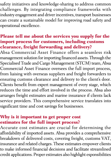 safety initiatives and knowledge sharing to address common challenges. By integrating compliance frameworks with indu...